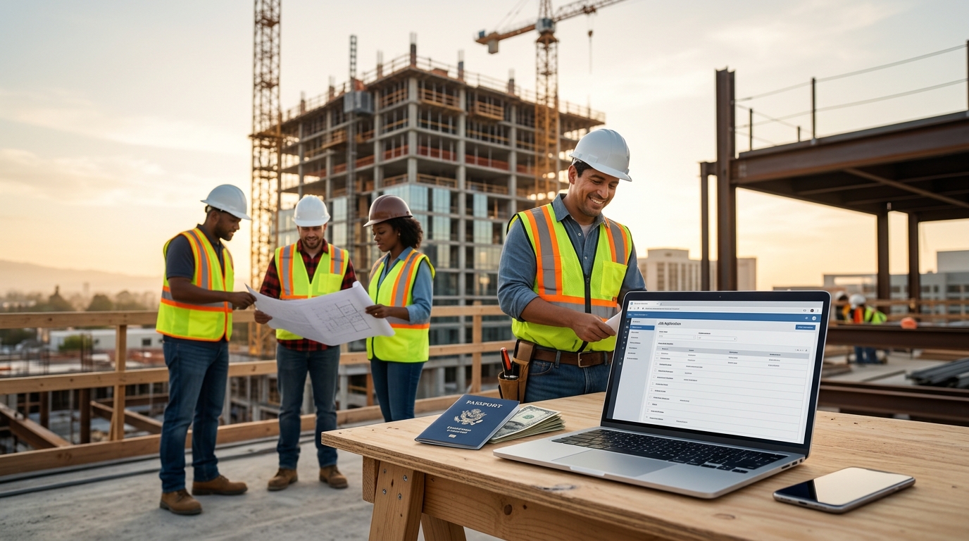 Construction Jobs In USA With Visa Sponsorship